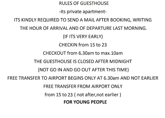 Bed & Breakfast Early Leaving Airport Bergamo